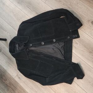 Zara Suade Black Jacket